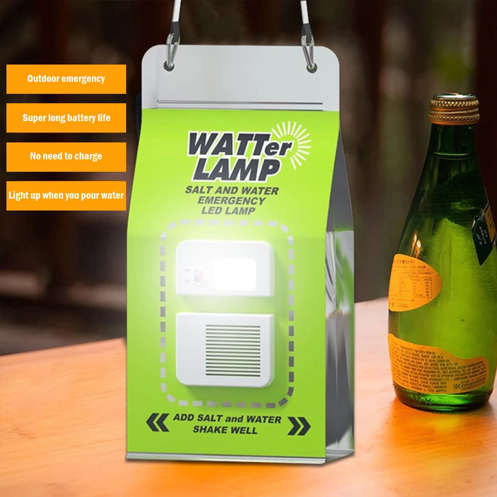 Salt Water Emergency Survival Lantern