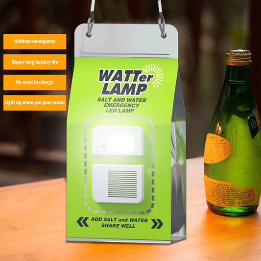 Salt Water Emergency Survival Lantern