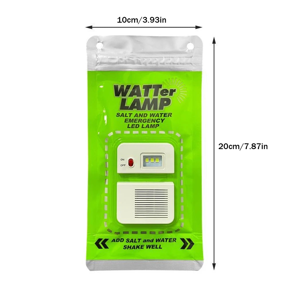Salt Water Emergency Survival Lantern