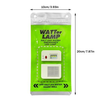 Salt Water Emergency Survival Lantern