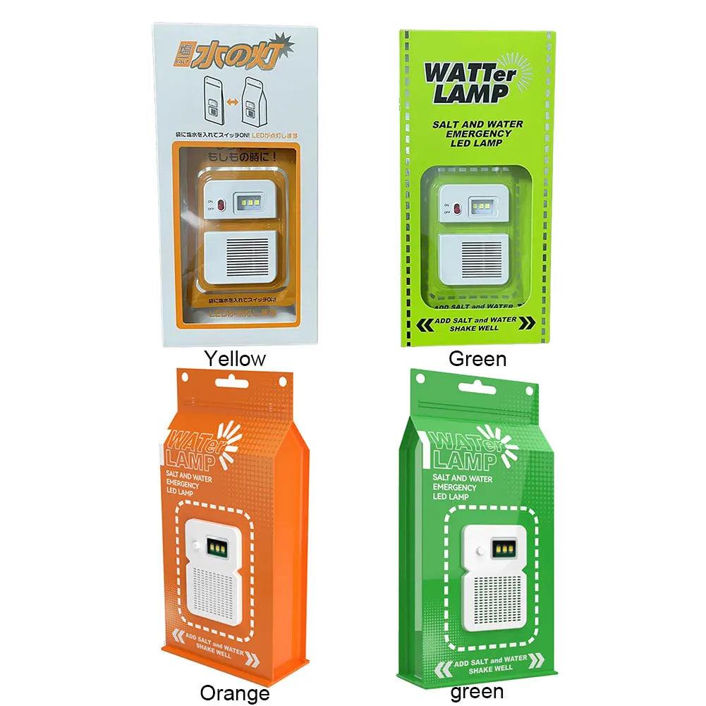 Salt Water Emergency Survival Lantern